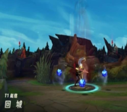 T1赵信皮肤展示：以此致敬Oner在S15使用赵信的夺胜体现