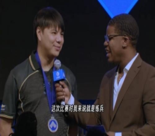 接下来又要开始证明自己了小孩夺冠后采访说EVO只是练兵