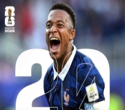 FIFA晒姆巴佩数据海报：最年轻出战20场世界杯球员，最快打进20球
