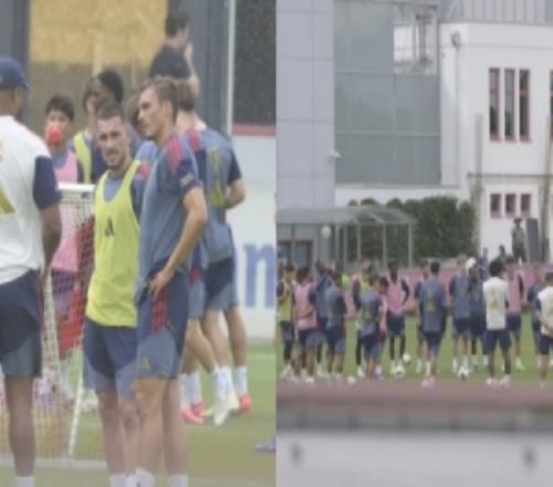 图片报：孔帕尼组织凌驾60人的大型训练课，其中仅6名一线队球员