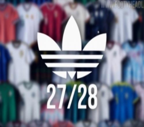 FH独家：阿迪达斯202728赛季客场球衣将继续使用三叶草标记