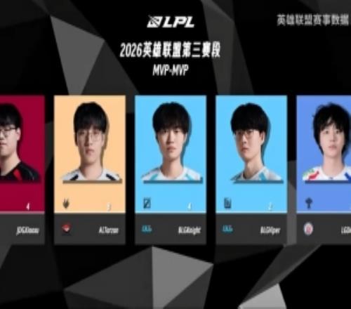 26LPL第三赛段登峰前二周各位置No.1：Tarzan状态火热！