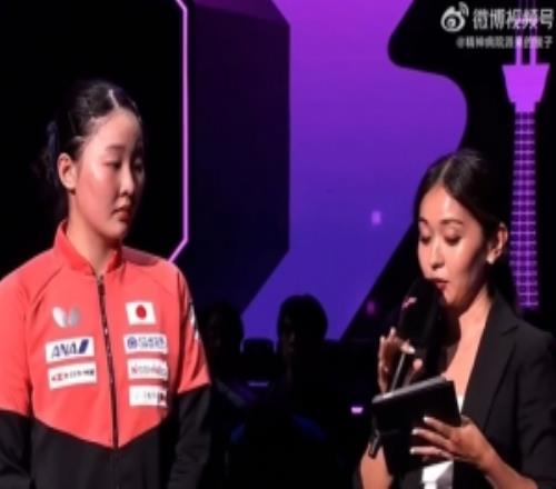 张本美和：我知道这会是一场很是艰难的角逐，我真正的目的是夺冠