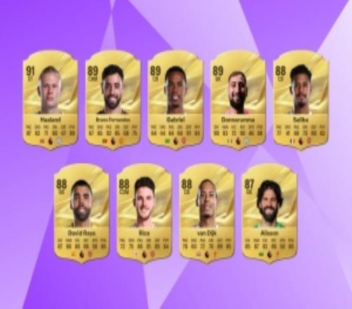 仅1人超90！FC27英超前27名：哈兰德91分领跑，阿森纳5人排名前10
