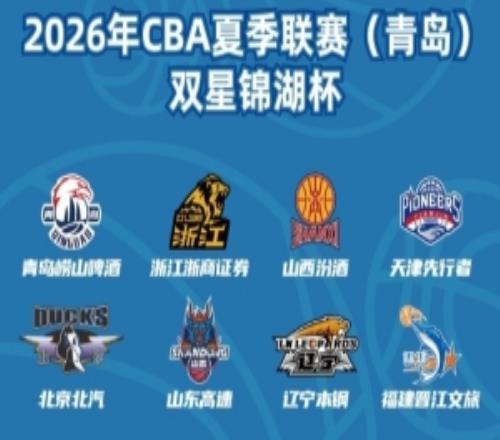 2026年CBA夏季联赛青岛双星锦湖杯9月2日重磅启幕