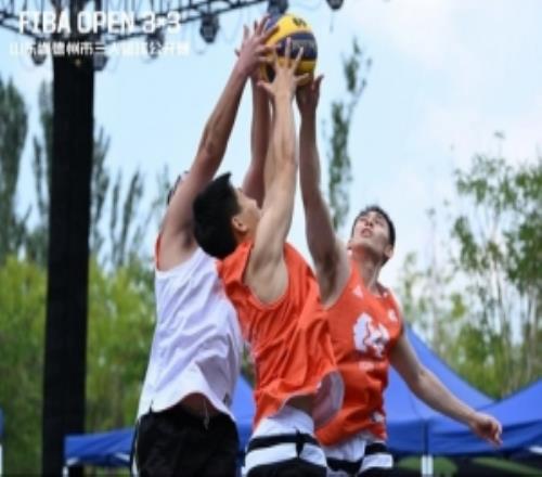 枣林光影篮下争锋FIBAOpen3x3德州三人篮球赛在乐陵影视城落幕