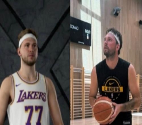 全新版本！2K27里的头带版东契奇与本人有几分相似