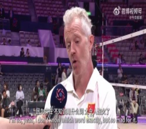 失误频频！中国男排主帅：我真的很生气！如果印度赢一局会更合理