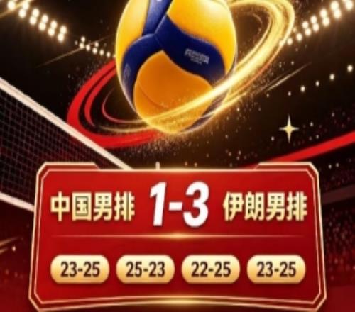 男排亚锦赛：中国13不敌伊朗收获小组第二，14决赛将对阵韩国