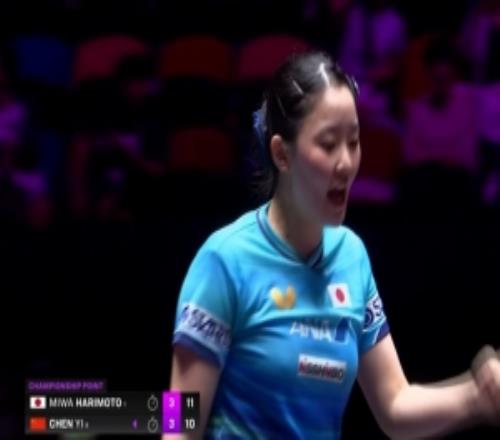 18岁张本美和实现WTT冠军赛三连冠，均为击败中国选手夺冠