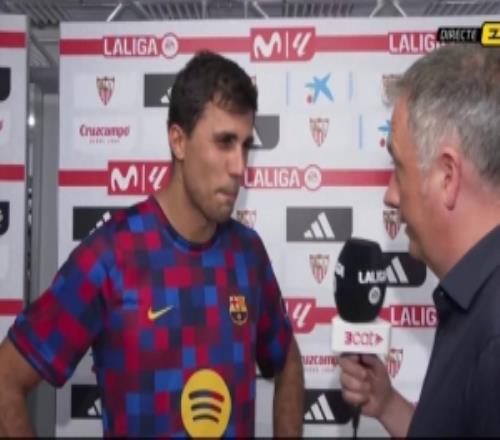 罗德里：这可能是开赛以来最艰难的一场，我们上半场丢球权太多
