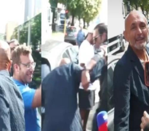 罗体：斯帕莱蒂和球迷合影时险些摔倒，球迷戏称尤文遭遇伤病魔咒