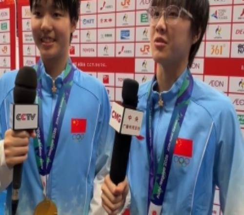 15岁柯雯曦：和于子迪相互增进也是一种前进方法，跟她一组很定心