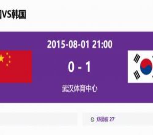 中国女足对韩国女足11年不败纪录终结！此前输给韩国还是2015年