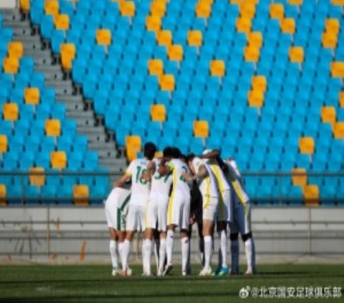 热身赛北京国安32天津津门虎恩科洛洛、达万、杨立瑜破门