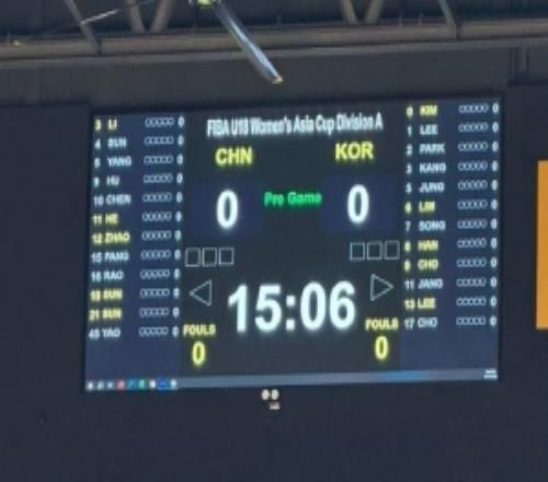 中国U18女篮三、四名排位赛首发出炉首发五人维持不变