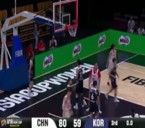 攻防压制！第三节中国U18女篮2916净胜13分三节打完领先21分
