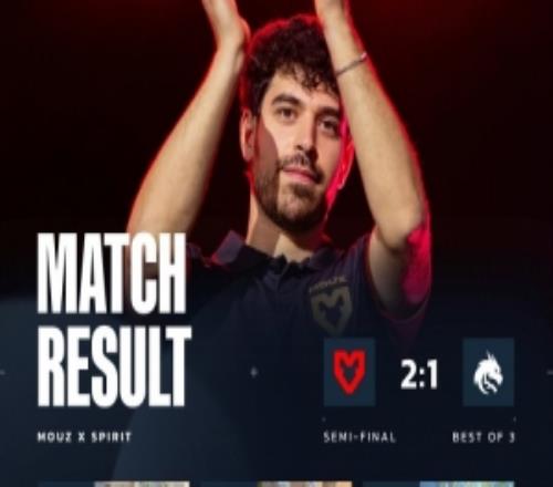 zont1x燃尽Spinx救赎双杀MOUZ以21战胜Spirit晋级决赛