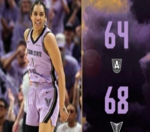 WNBA总决赛G1！女武神6864拿下亚特兰大梦想加比独揽26分！
