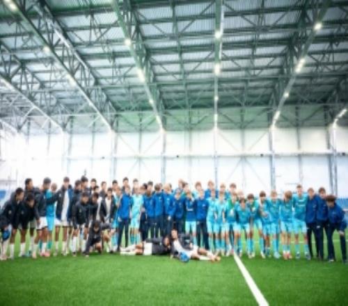 上海申花U14赴俄回访奏响中俄体育交流二重奏