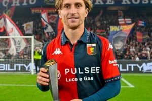 1传1射帮助热那亚20战胜尤文，巴尔丹齐当选本场最佳球员