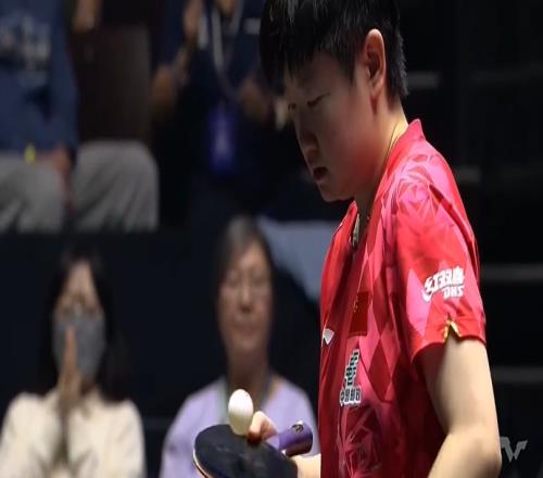 鏖战五局取胜！孙颖莎32战胜韩国选手申裕斌晋级WTT女单八强